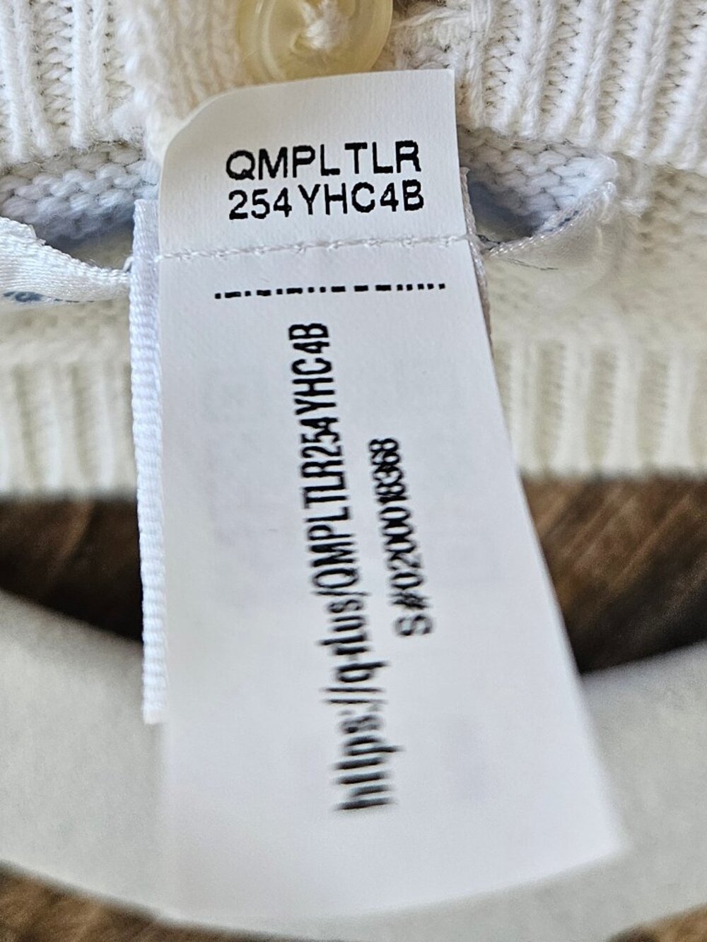 Ralph Lauren Baby Girl Ivory Cable Knit Cardigan - Pink Pony Sz 12M - Picture 9 of 12